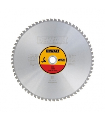 Dewalt DT1926 For Cutting Steel 355 x 25.4 x 66T
