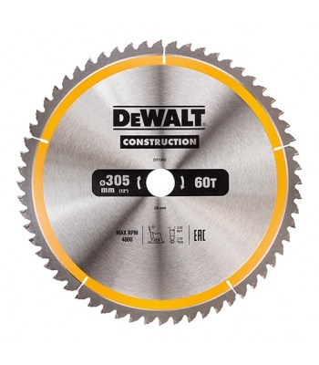 Dewalt DT1960 Construction Blade 305x30mm 60T