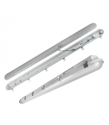 ENER-J Non Corrosive Waterproof Fitting, 1.2m 40W, 120 lumens per Watt, 6000K - Code E180