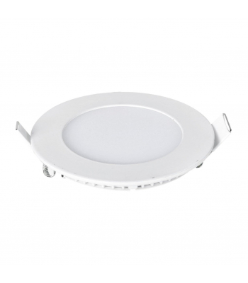 ENER-J 18W Recessed Round LED Mini Panel 220mm diameter (Hole Size 205mm), 6000K PACK OF 4 - Code E312-4
