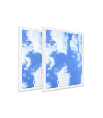 ENER-J SKY Cloud 2D with Borderline LED Backlit Panel, 60x60cms, 
40W, 2pcs pack - Code E812
