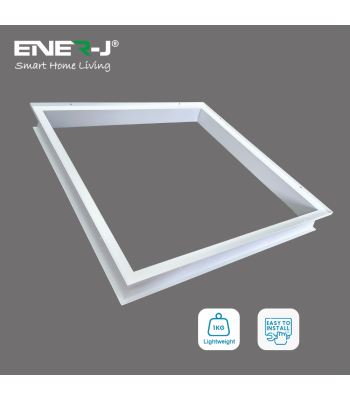 ENER-J Recessed Deep Frame for 595x595 LED Panels - Code E820