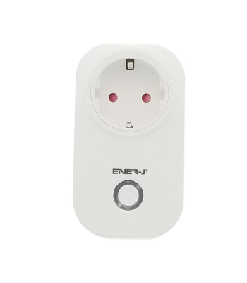 ENER-J WiFi Smart Plug with Energy Monitor, EU Plug (max 1600W) - Code SHA5280