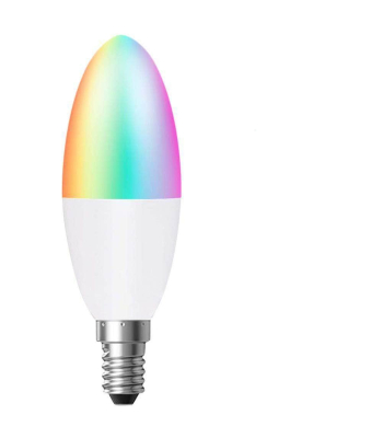 ENER-J Smart WiFi E14 LED Candle Bulb 4.5W, RGB+W+WW, Dimmable - Code SHA5287