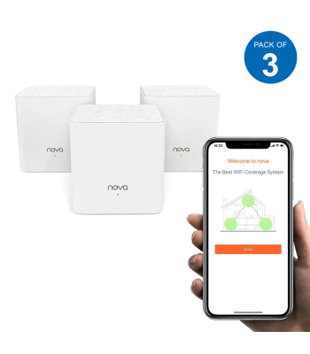 ENER-J Tenda Nova Whole Home Mesh WiFi System - Code SHA5311
