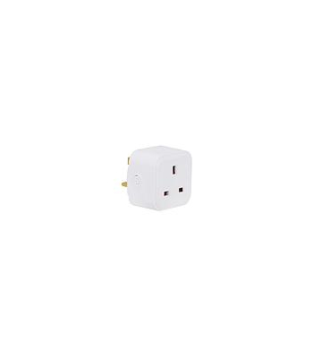ENER-J 13A WiFi Smart Mini plug square, UK BS Plug, ENERJSMART APP (3 pcs pack) - Code SHA5324-3