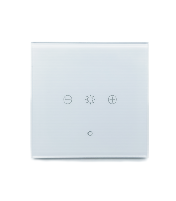 ENER-J WiFi+RF Smart 1 Gang Dimmable Touch Switch, White (Compatible with Wireless Kinetic Switches) - Code SHA5339