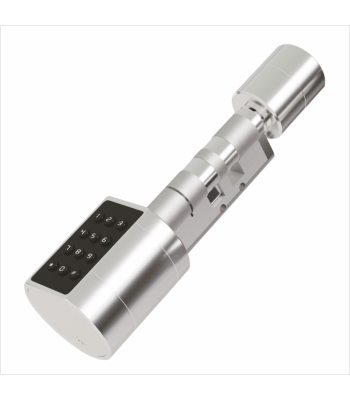 ENER-J Smart Adjustable Cylinder Bluetooth Doorlock with fingerprint and digital keypad unlocking - Code SHA5349