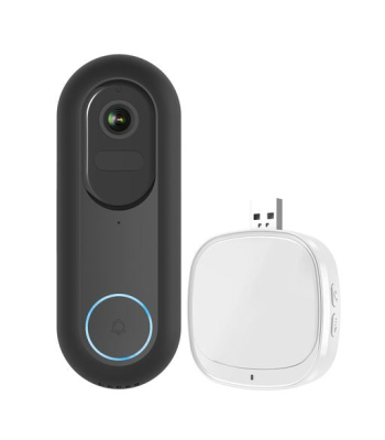 ENER-J 1080P Wired/Wireless Video Doorbell with 5200mah battery & USB Chime - Code SHA5357