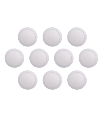 ENER-J 18W Recessed Round LED Downlight Mini Panel 220mm Diameter, 205mm Hole Size, CE Driver, 20000 Hours Long Life, 2 Years Warranty - Code T123
