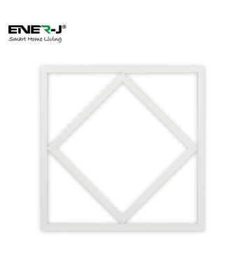 ENER-J Double Square Borderline LED Panel, 60x60 40W 4000 Lumens, 3 Years warranty, 4000K - Code T200NW