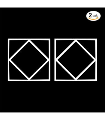ENER-J Double Square Borderline LED Panel, 60x60 40W 4000 Lumens, 2 Years warranty, 6000K (Pack of 2) - Code T200-2