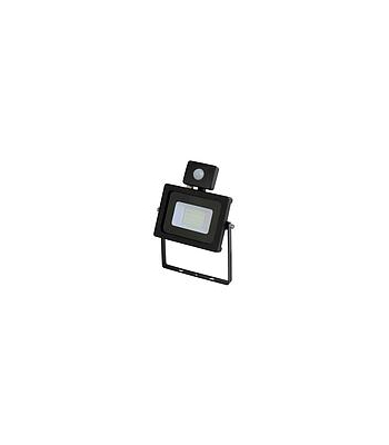 ENER-J 10W, PIR Slim Line Black Body Floodlight, 90 LUMENS/WATT, 2 YEARS WARRANTY, 6000K - Code T216