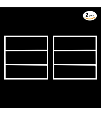 ENER-J Edgelit Borderline LED Panel with Middle Bars 40W 4000 Lumens, 2 Years warranty, 6000K (Pack of 2) - Code T300-2