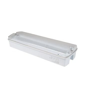 ENER-J 3W LED Emergency Bulkhead IP65 - Code T415