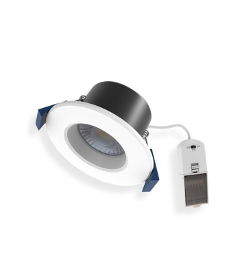ENER-J 8W Fire Rated LED Downlight, Dimmable & CCT Changing, IP65 - Code T456