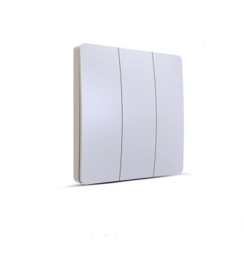 ENER-J 3 Gang Wireless Kinetic Switch (white body) - Code WS1035