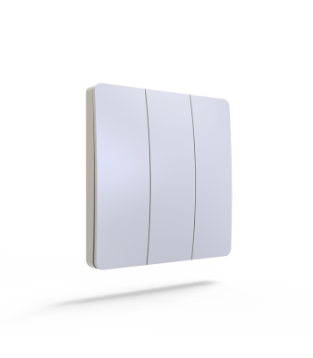 ENER-J 3 Gang Wireless Kinetic Switch Dimmable/Non Dimmable (white body) - Code WS1035X