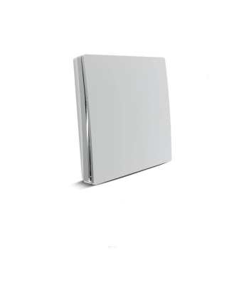 ENER-J 1 Gang Wireless Kinetic Switch, Silver - Code WS1050XS
