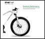 ENER-J 26 inches 21 gear Fat Sports Bike with High Carbon Steel, White - Code BK15