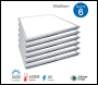 ENER-J LED Panel, 60x60cms, 40W, 3600Lm, 6000K, 2 yrs warranty (Pack of 6) - Code E104-6