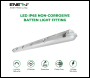 ENER-J Non Corrosive Waterproof Fitting, 1.2m 40W, 120 lumens per Watt, 4000K - Code E181