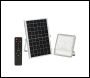 ENER-J 50W LED Floodlights with Solar Panels, 12W Solar Panel, 10AH Battery, 1100 lumens - Code E190