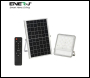 ENER-J 50W LED Floodlights with Solar Panels, 12W Solar Panel, 10AH Battery, 1100 lumens - Code E190