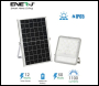 ENER-J 50W LED Floodlights with Solar Panels, 12W Solar Panel, 10AH Battery, 1100 lumens - Code E190