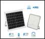 ENER-J 100W LED Floodlights with Solar Panels, 18W Solar Panel, 15AH Battery, 1700 lumens - Code E191