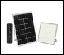 ENER-J 200W LED Floodlights with Solar Panels, 30W Solar Panel, 25AH Battery, 2600 lumens - Code E192