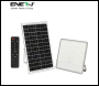 ENER-J 300W LED Floodlights with Solar Panels, 35.5W Solar Panel, 30AH Battery, 3000 lumens - Code E193