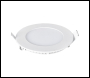 ENER-J 3W Recessed Round LED Mini Panel Downlight, 85mm Diameter, 70mm Hole Size, 4000K, 2 Years Warranty - Code E302