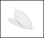 ENER-J 3W Recessed Round LED Mini Panel Downlight, 85mm Diameter, 70mm Hole Size, 6000K, 2 Years Warranty - Code E303