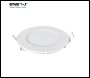 ENER-J 3W Recessed Round LED Mini Panel Downlight, 85mm Diameter, 70mm Hole Size, 6000K, 2 Years Warranty - Code E303