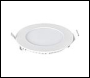 ENER-J 6W Recessed Round LED Mini Panel 120mm diameter (Hole Size 105mm), CE Driver, 90 Lm/Watt, RA 80. CCT Switchable - Code E304CCT