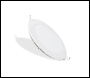 ENER-J Pack of 4 12W Recessed Round LED Downlight Mini Panel 175mm Diameter, 160mm Hole Size, CE Driver, 4000K, 20000 Hours Long Life - Code E308-4