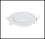 ENER-J 18W Recessed Round LED Downlight Mini Panel 220mm Diameter, 205mm Hole Size, CE Driver, 6000K, 20000 Hours Long Life - Code E312