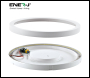 ENER-J Surface mounted SKY LED Ceiling Light, 24W, Size: 300mm, 6500K, IP20 - Code E313