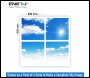 ENER-J SKY Cloud LED Panel 2D version, 60x60cms, 40W, 2 yrs warranty - Code E801