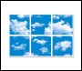 ENER-J SKY Cloud LED Panel 3D version, 60x60cms, 40W, 2 yrs warranty - Code E802