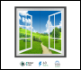 ENER-J 2pcs/set of 120X60 Landscape Surface Panel with Grassland and Sky 2D Design  - Code E804