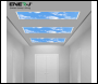 ENER-J 1195x595mm SKY Cloud LED Backlit Panel, 2D Effect, 60W - Code E815