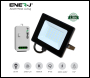 ENER-J 30W LED Floodlight wired with (WS1055) Non Dimmable 5A RF Receiver in 1 box - Code EWS1067