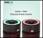 ENER-J Portable Infrared Heater 8 Heat Settings, Gren and Red colour Knob, IP65 - Code IH1047