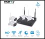 ENER-J WiFi NVR kit(8ch wireless NVR+4pc wireless camera)  2.0MP-1080P - Code IPC1030