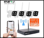 ENER-J WiFi NVR kit(8ch wireless NVR+4pc wireless camera)  2.0MP-1080P - Code IPC1030