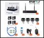 ENER-J WiFi NVR kit(8ch wireless NVR+4pc wireless camera)  2.0MP-1080P - Code IPC1030