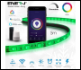 ENER-J Smart WiFi RGB LED Strip Plug and Play Kit 12V, 5 meters, IP65 - Code SHA5212X
