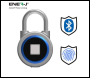 ENER-J Smart Fingerprint padlock with Bluetooth (app) - Code SHA5260
